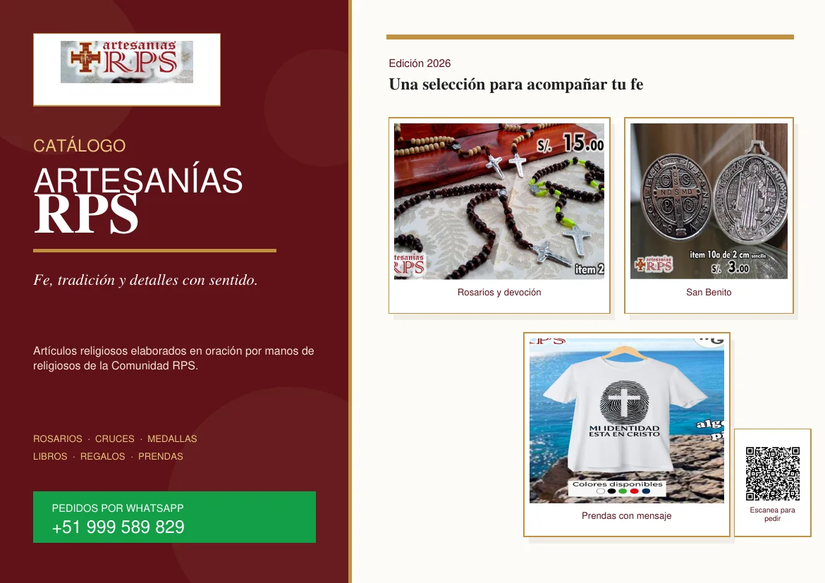 Portada del catálogo Artesanías RPS 2026